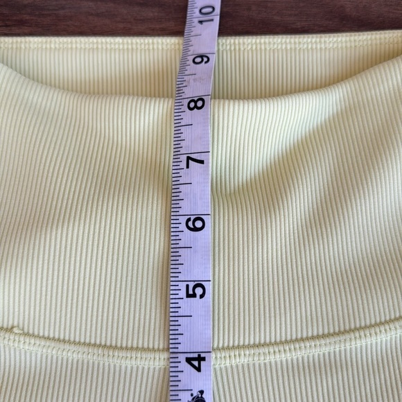 Z By Zella Ribbed Daily Pocket Leggings in Yellow, XS - Picture 4 of 12